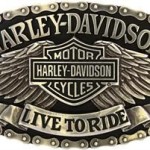 LIVE TO RIDE Buckle